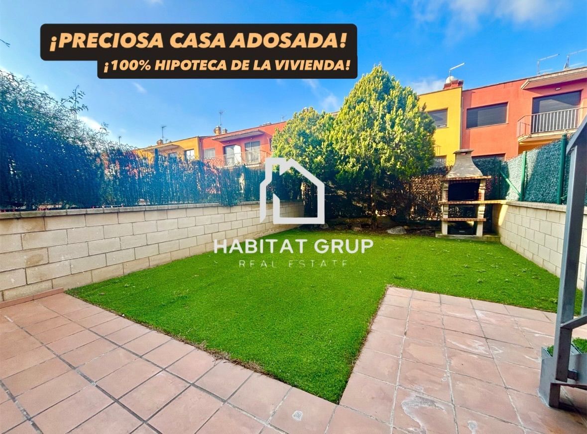 Jardí de Casa adosada en venda en Cassà de la Selva amb Aire condicionat, Calefacció i Jardí privat