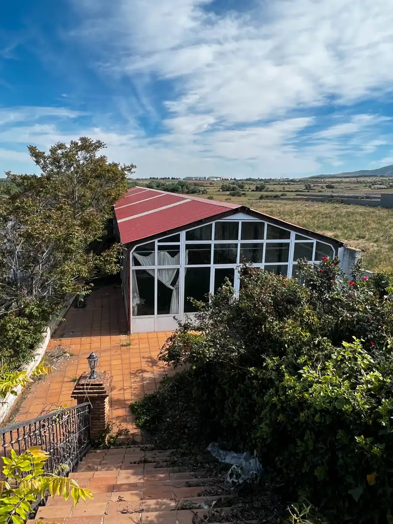 Vista exterior de Finca rústica en venta en Palazuelos de Eresma con Jardín privado, Terraza y Trastero