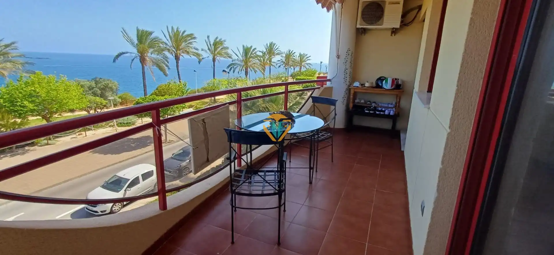 Terraza de Apartamento en venta en Villajoyosa / La Vila Joiosa con Aire acondicionado, Calefacción y Jardín privado