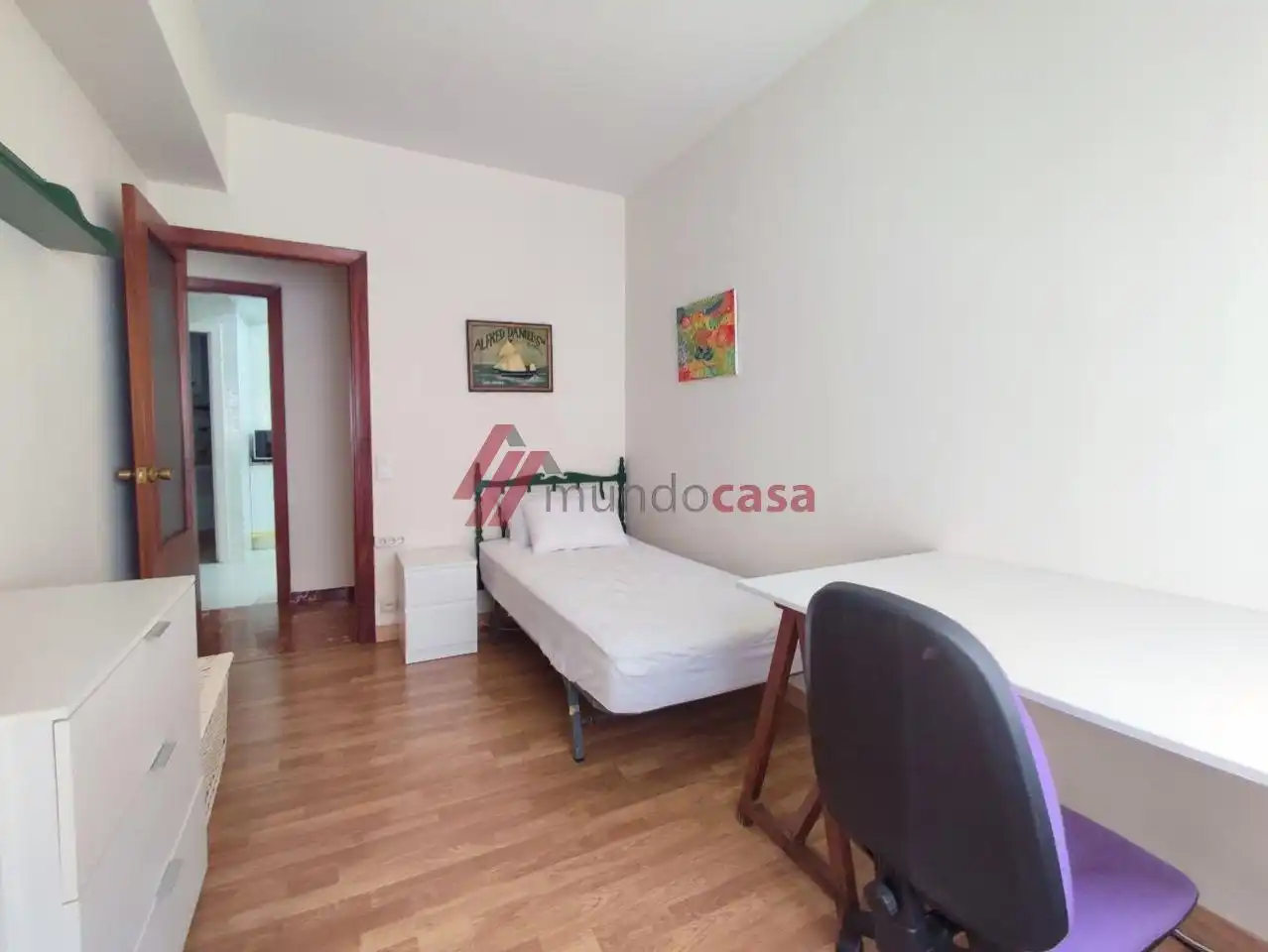 Habitación de Piso de alquiler en Ferrol con Calefacción, Parquet y Terraza