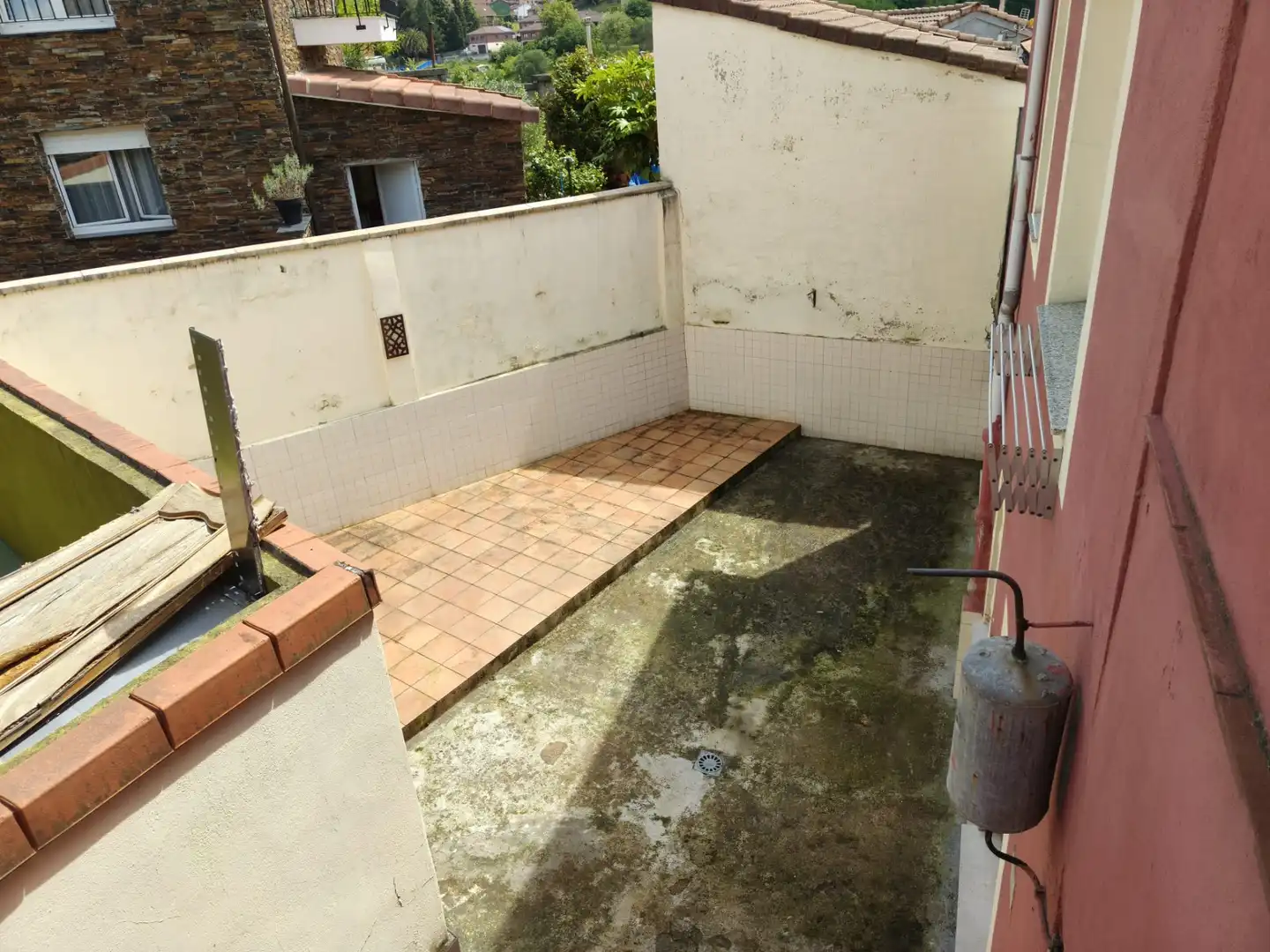 Balcony of Houses for sale in Langreo  with Heating, Private garden and Terrace