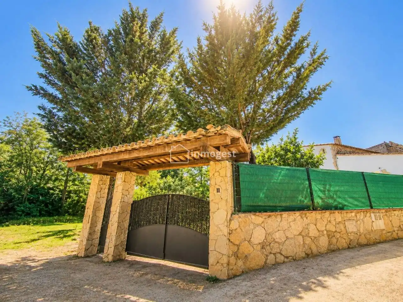 Exterior view of Houses for sale in Sarrià de Ter  with Air Conditioner, Heating and Private garden