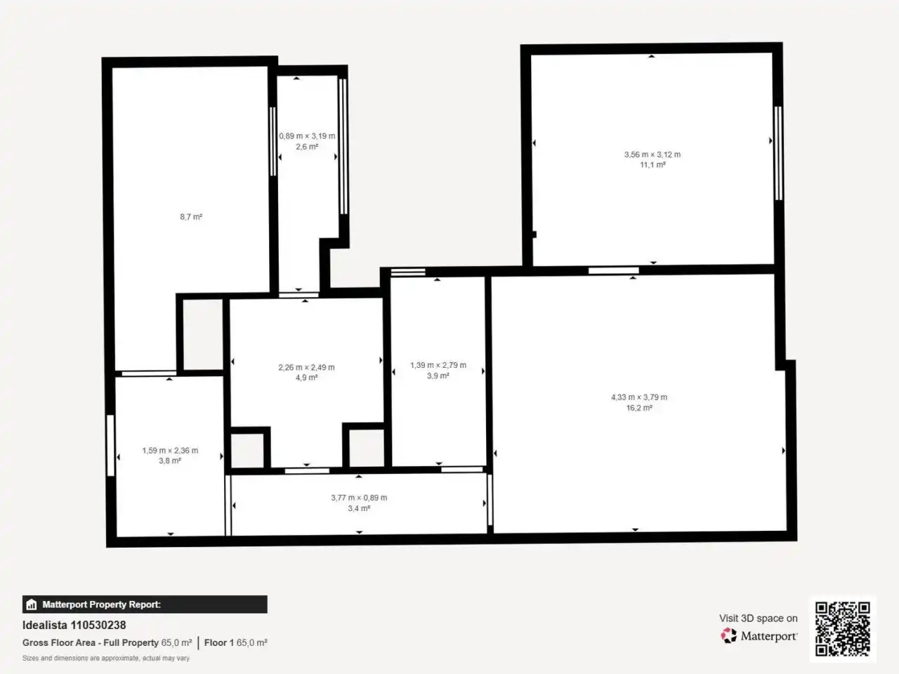 Flat for sale in Barcelona  with Air Conditioner, Heating and Terrace