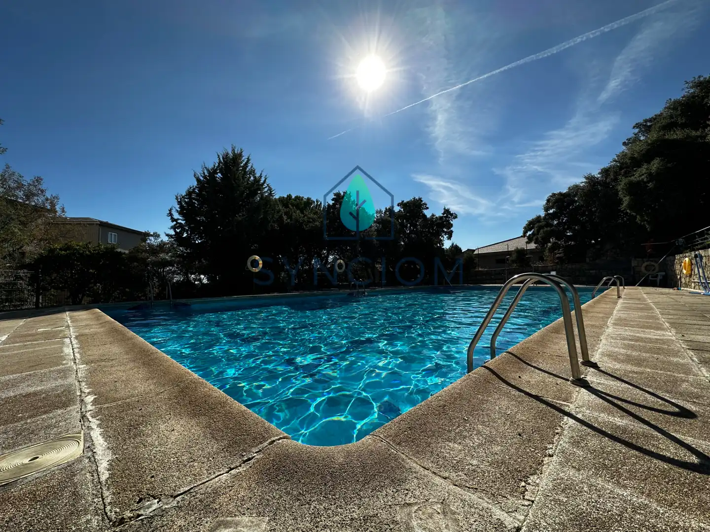 Swimming pool of Ground floor for sale in Fresnedillas de la Oliva  with Heating, Terrace and Storage room
