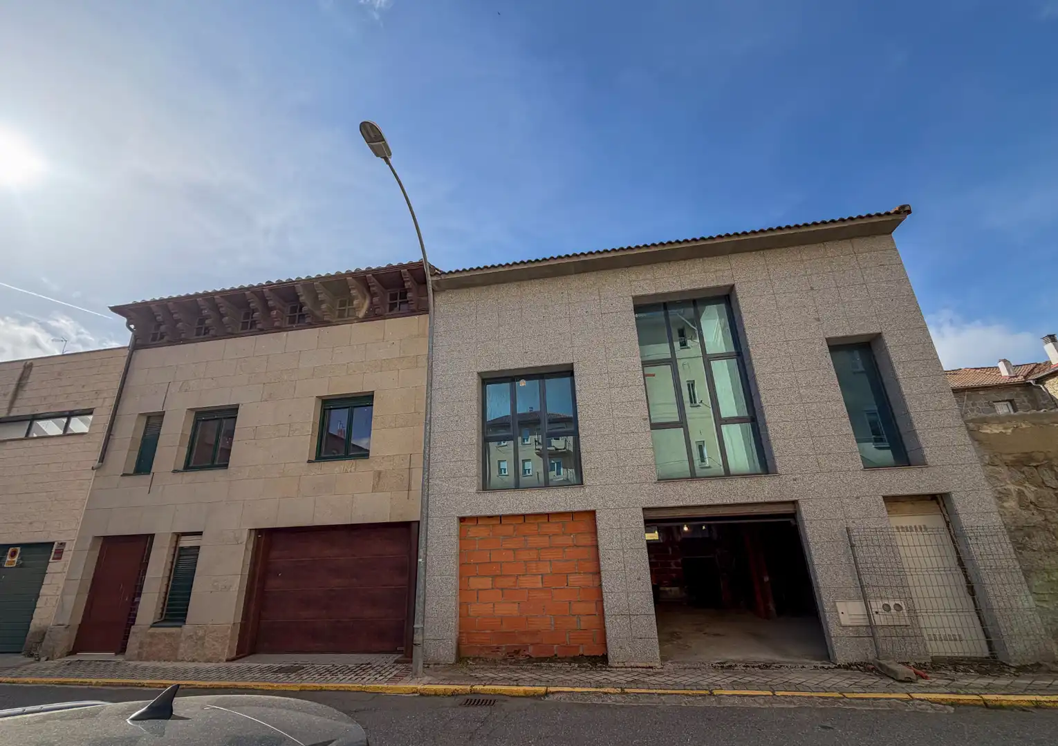 Vista exterior de Casa adosada en venta en Ávila con Calefacción, Trastero y Amueblado