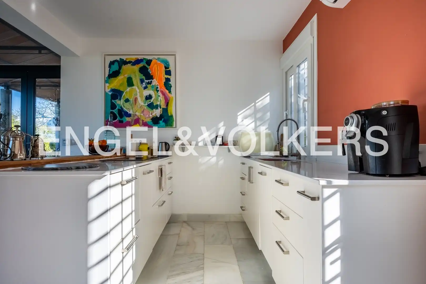 Kitchen of Houses for sale in Valencina de la Concepción  with Air Conditioner, Heating and Private garden