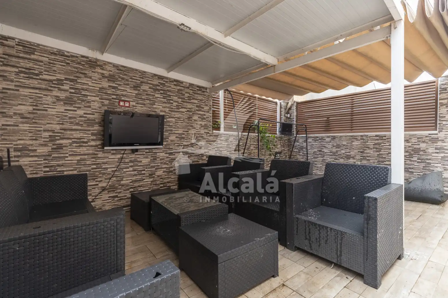 Terraza de Casa adosada en venta en Valdeavero con Aire acondicionado, Calefacción y Jardín privado