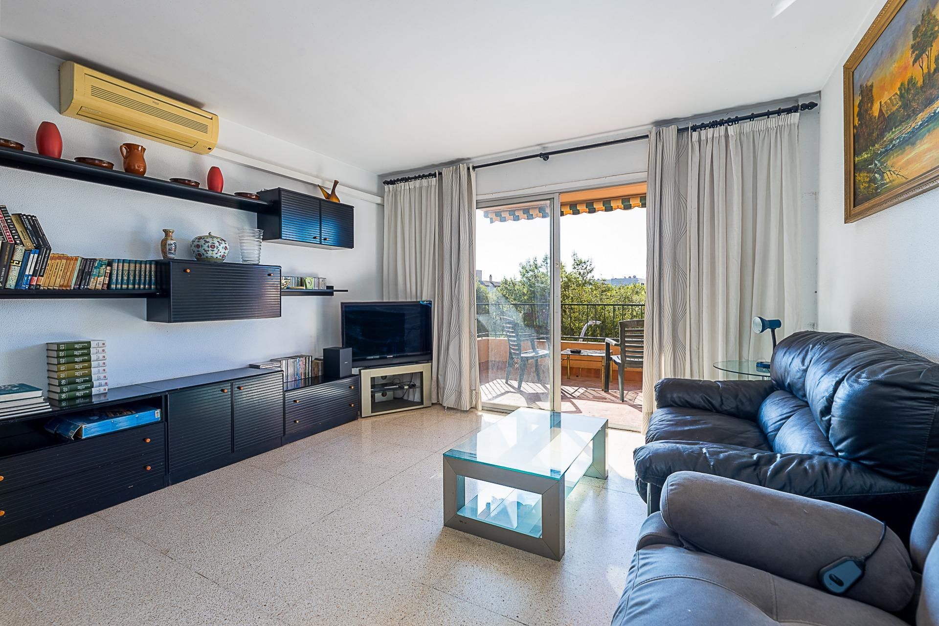 Sala de estar de Piso en venta en  Palma de Mallorca con Terraza y Balcón