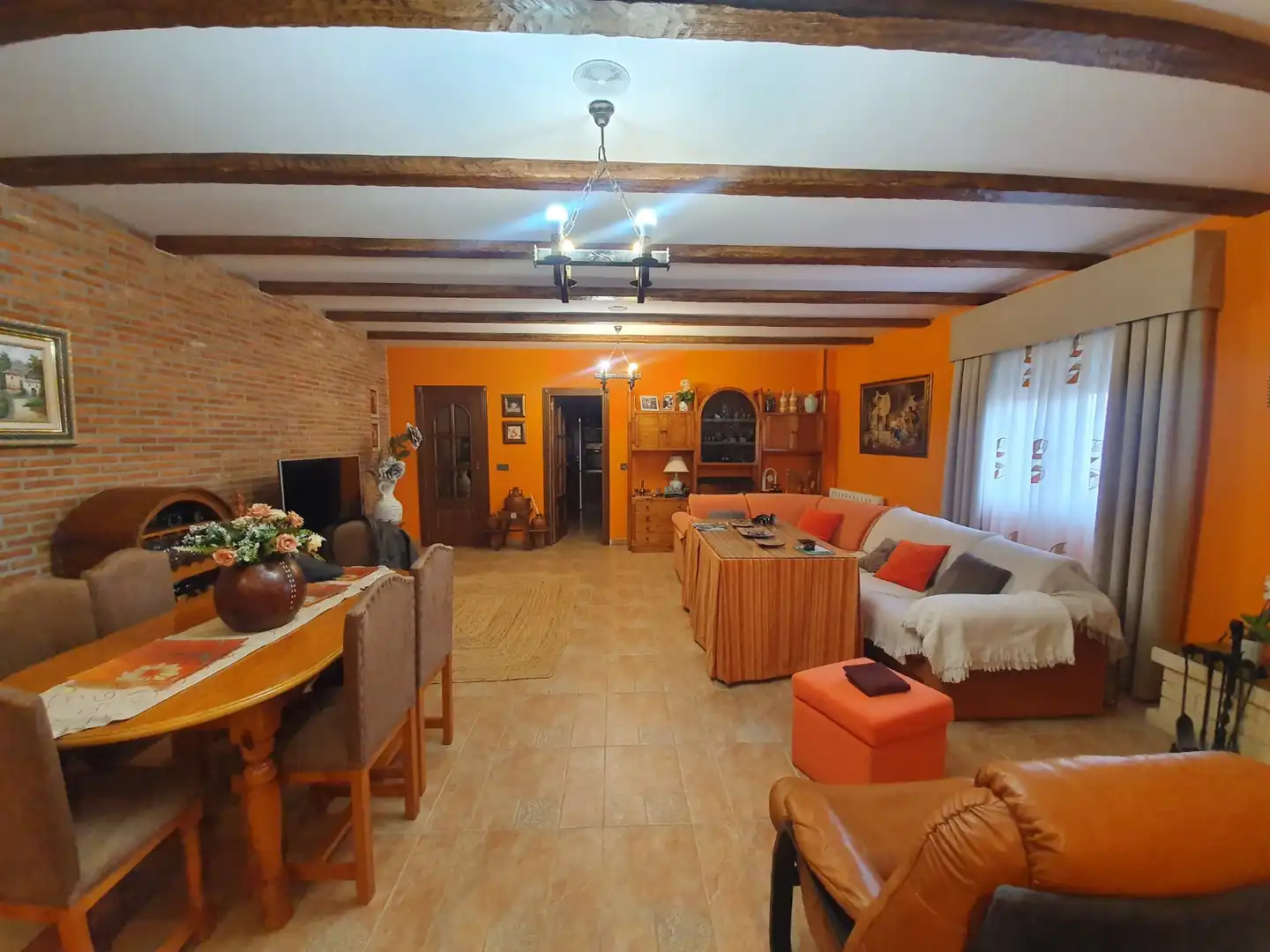 Sala de estar de Casa o chalet en venta en Cogollos de Guadix con Aire acondicionado, Jardín privado y Terraza