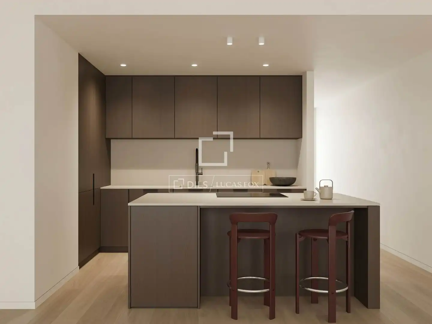 Kitchen of Flat for sale in Madrid  with Air Conditioner, Heating and Storage room