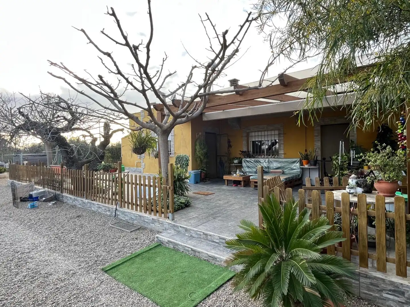 Jardí de Finca rústica en venda en Reus amb Calefacció, Terrassa i Moblat