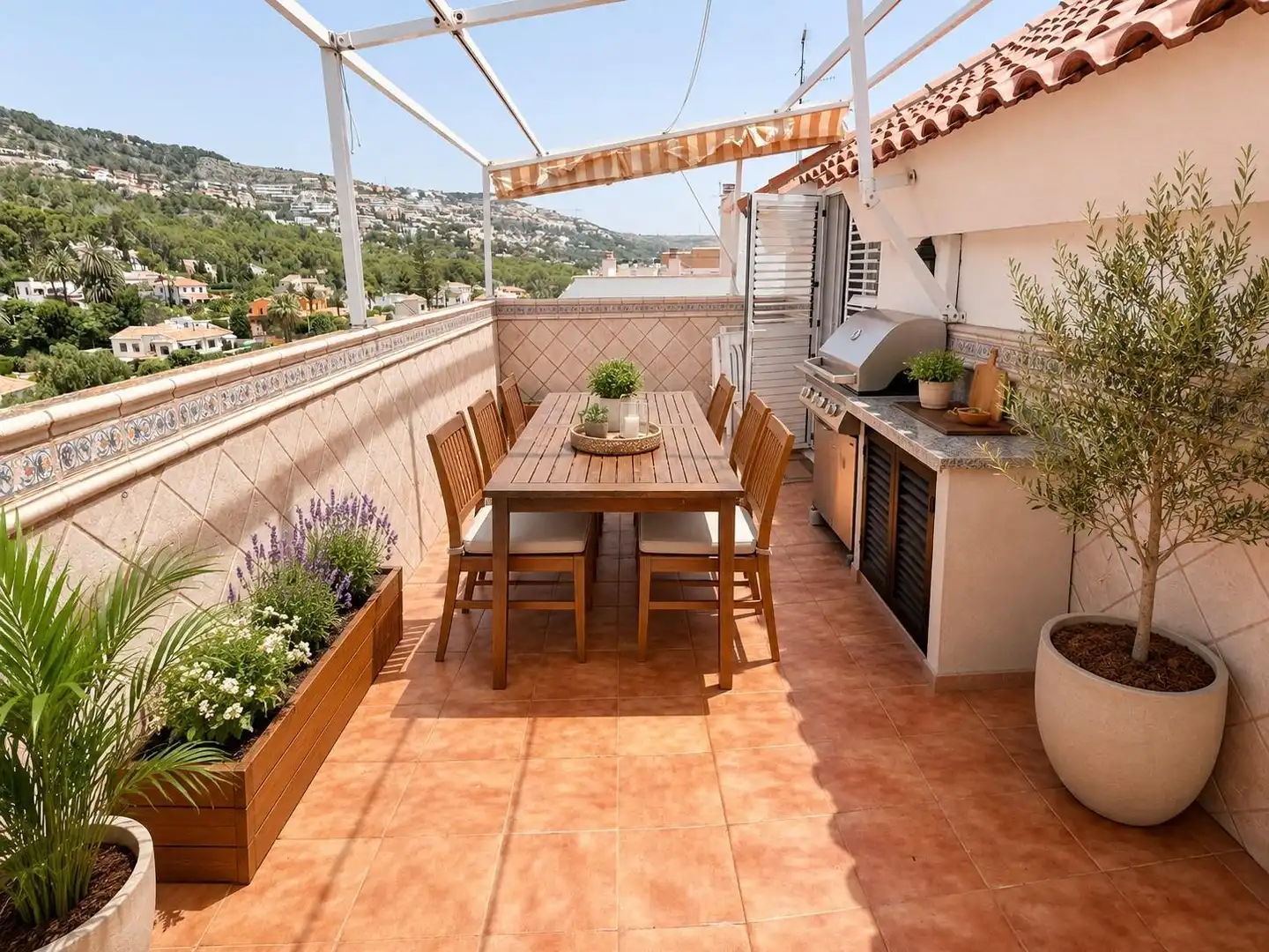 Terrassa de Àtic en venda en Jávea / Xàbia amb Aire condicionat, Terrassa i Moblat