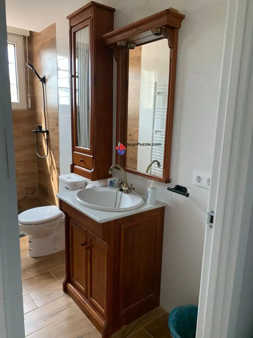 Baño de Casa o chalet de alquiler en Segovia con Calefacción, Terraza y Amueblado