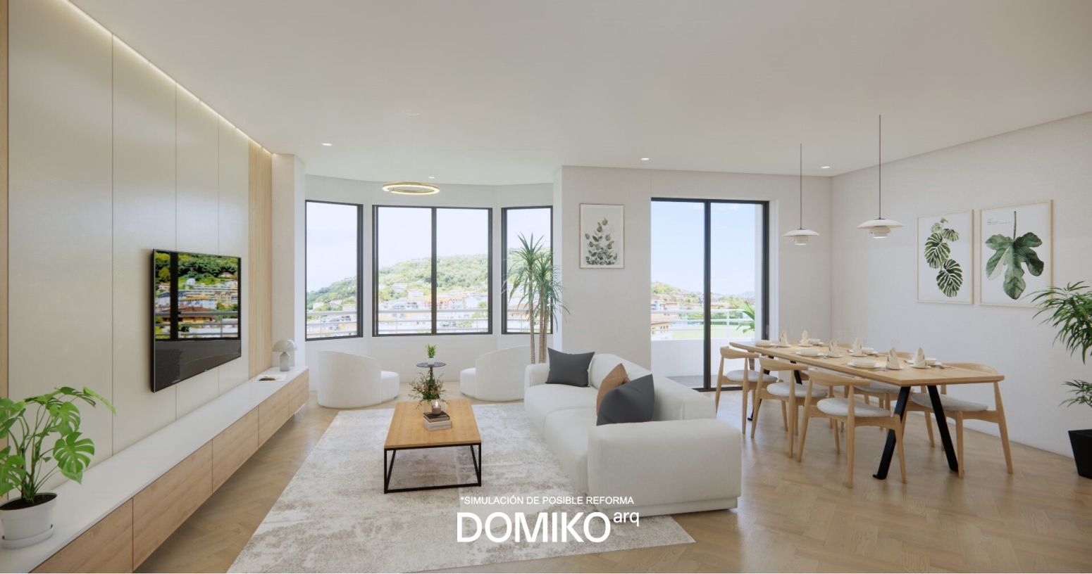 Living room of Flat for sale in Donostia - San Sebastián   with Heating, Storage room and Balcony