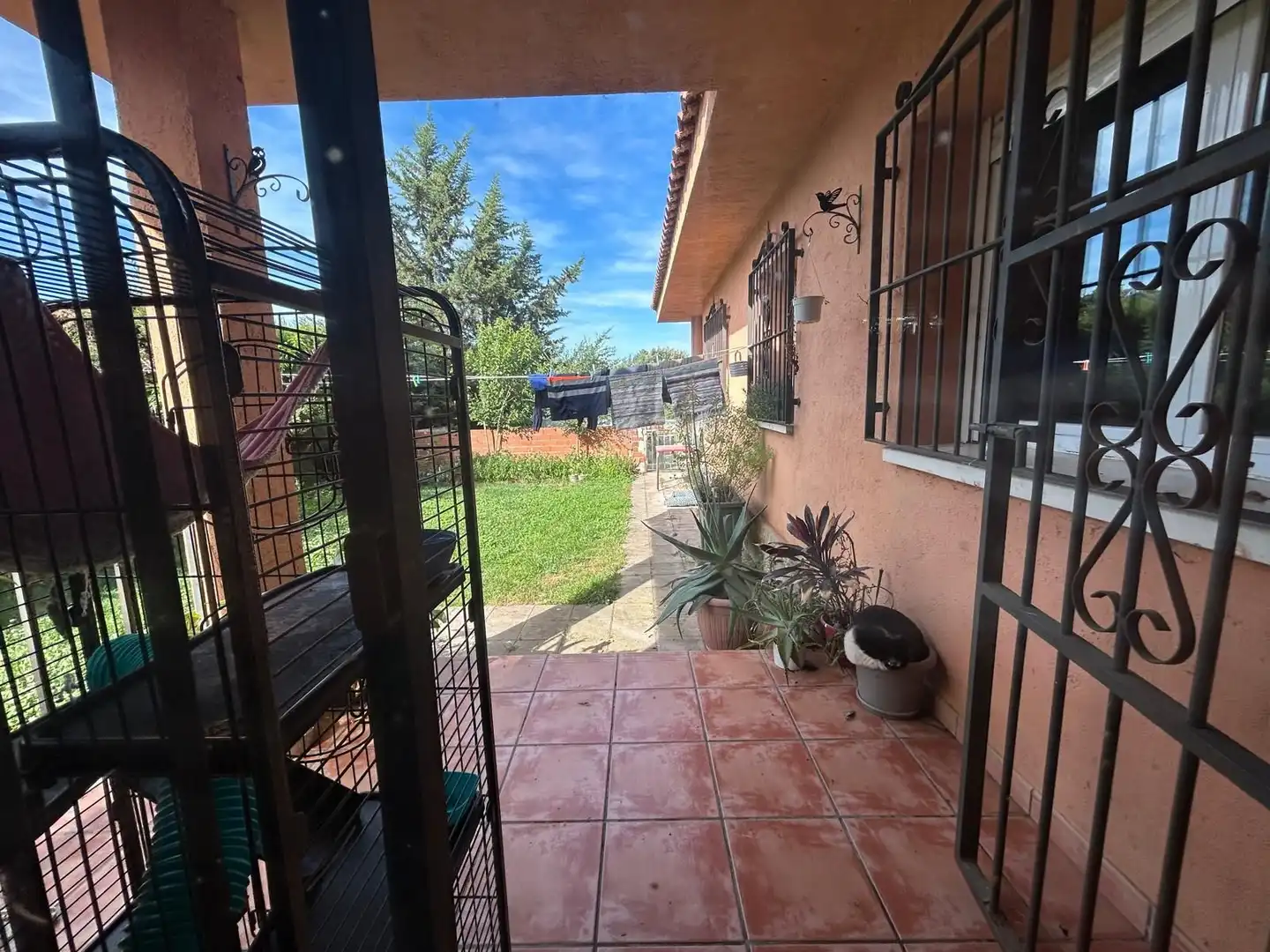 Jardín de Casa o chalet en venta en San Román de los Montes con Calefacción, Jardín privado y Piscina