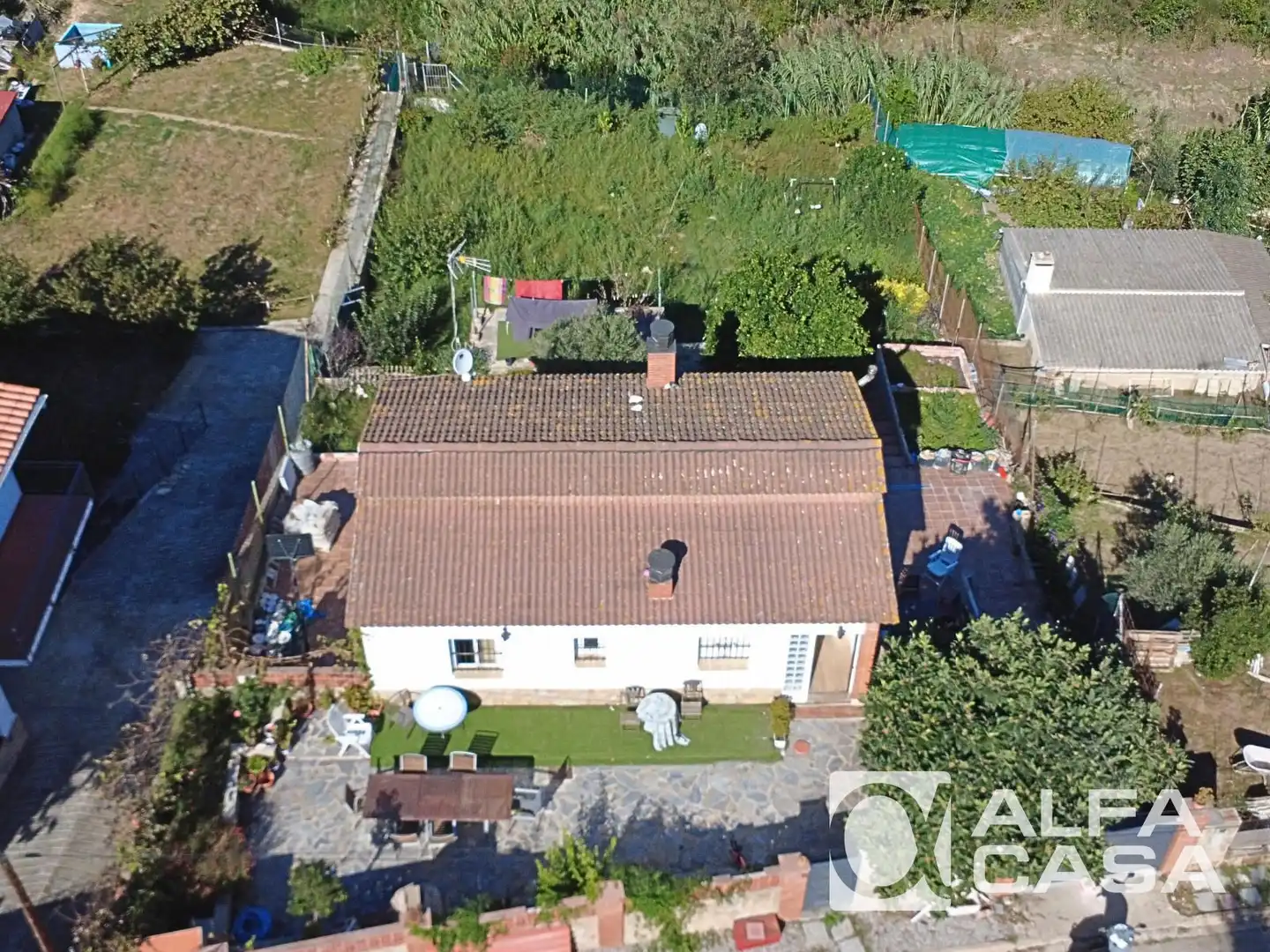Jardín de Casa o chalet en venta en Lloret de Mar con Calefacción, Parquet y Amueblado