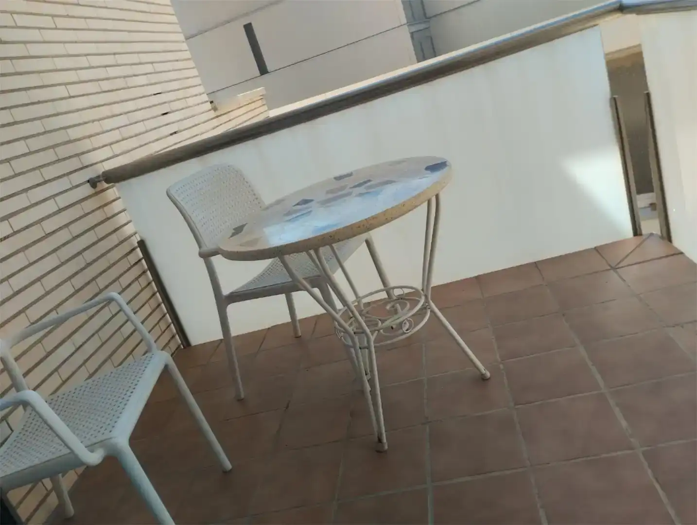Terrasse von Wohnung zur untervermieten in Sabadell mit Klimaanlage, Parkett und Möbliert