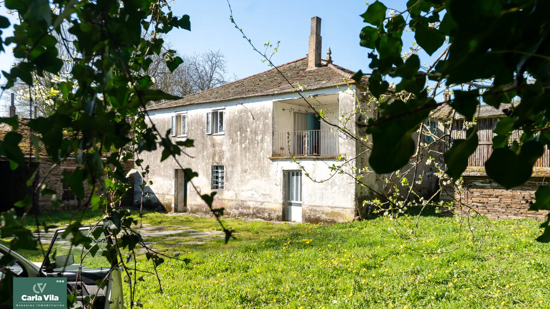 Exterior view of Country homes for sale in Lugo Capital  with Private garden and Balcony