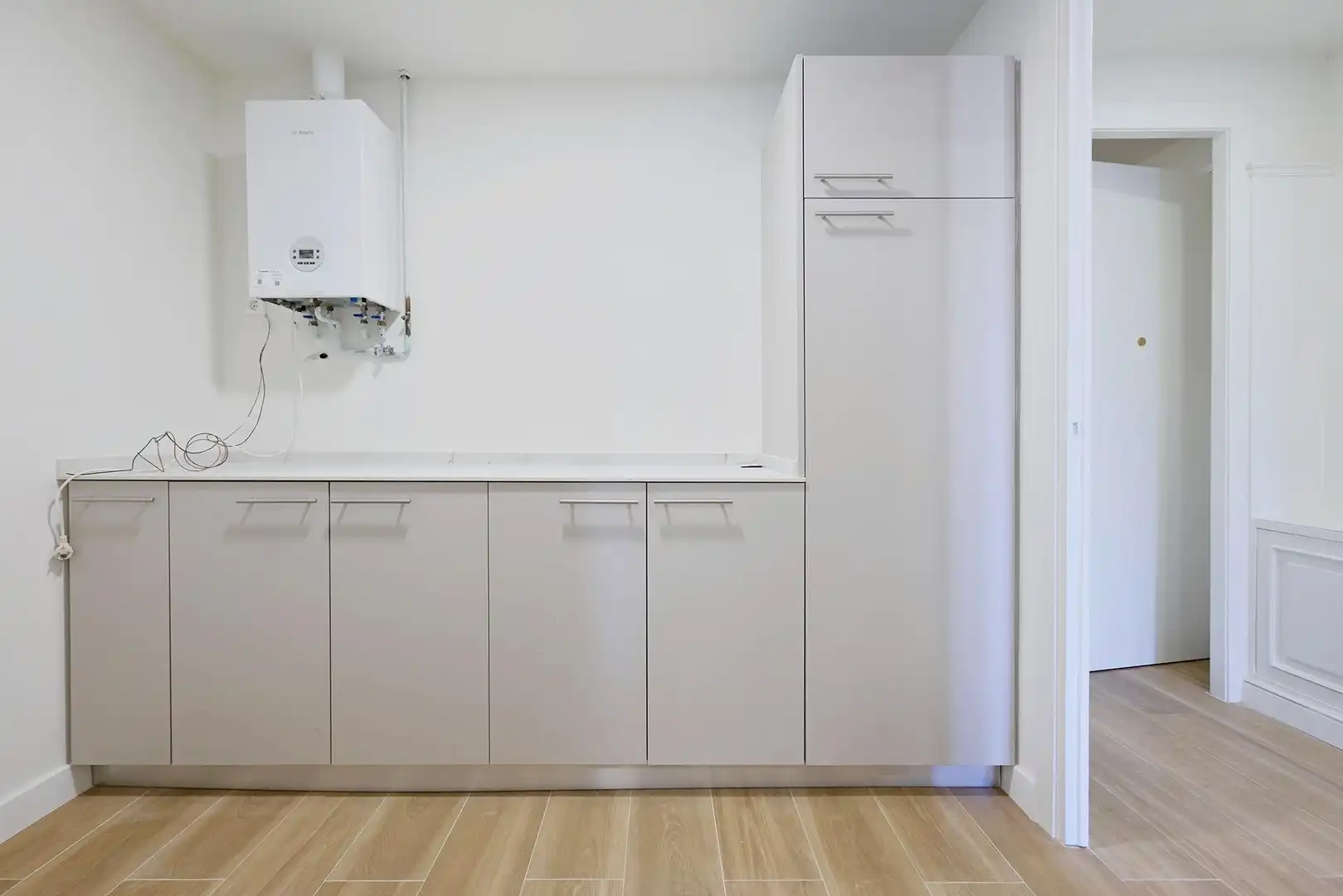 Kitchen of Flat for rent in Barcelona  with Air Conditioner, Heating and Parquet flooring