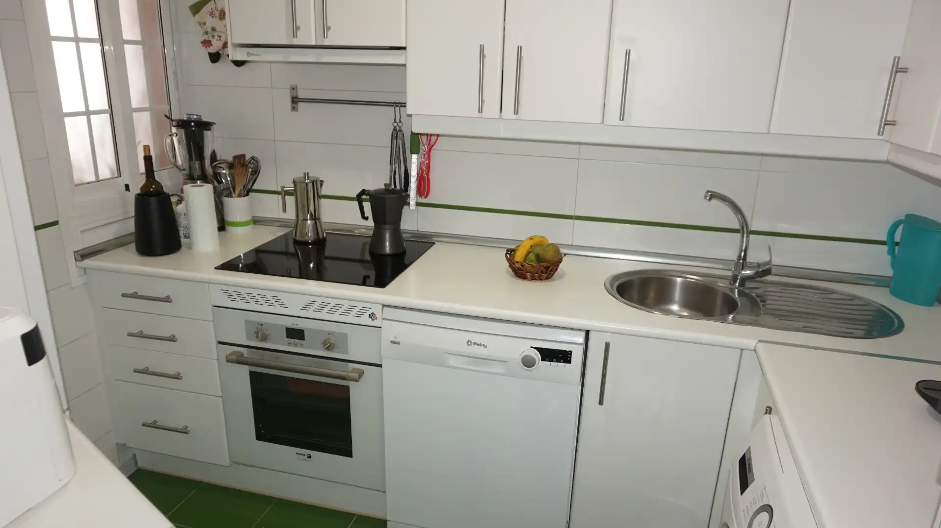 Küche von Wohnung zum Verkauf in Madrid mit Klimaanlage, Heizung und Terrasse