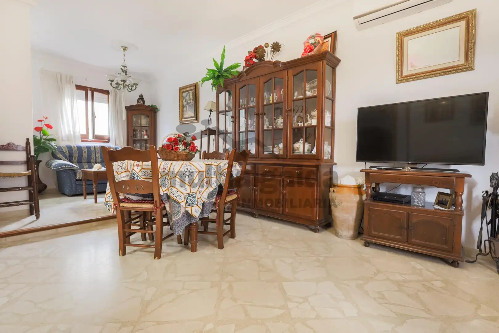 Dining room of Houses for sale in Sanlúcar de Barrameda  with Air Conditioner, Private garden and Terrace