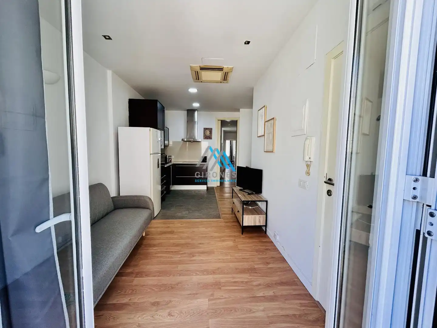 Wohnzimmer von Wohnungen zum Verkauf in Palamós mit Klimaanlage, Heizung und Parkett