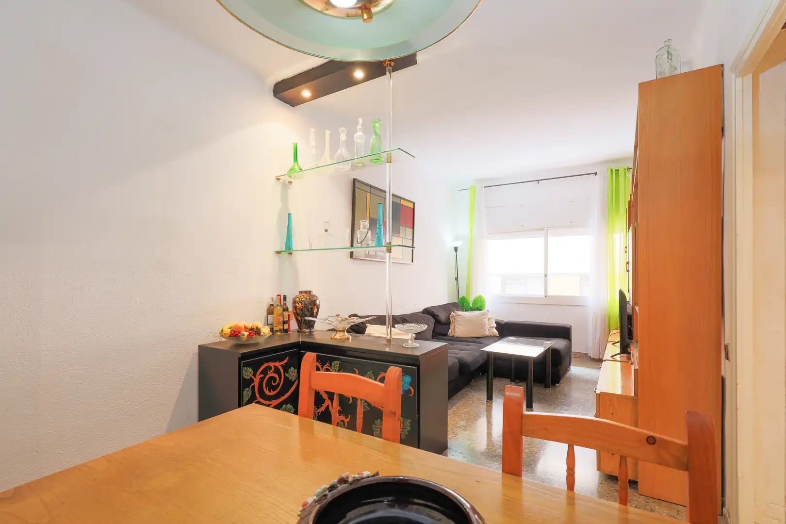 Living room of Flat for sale in Barcelona  with Terrace