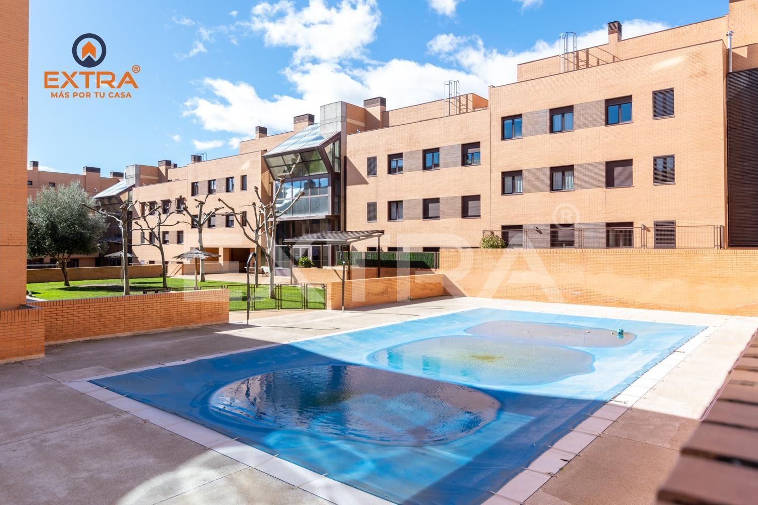 Swimming pool of Attic for sale in Las Rozas de Madrid  with Heating, Private garden and Terrace