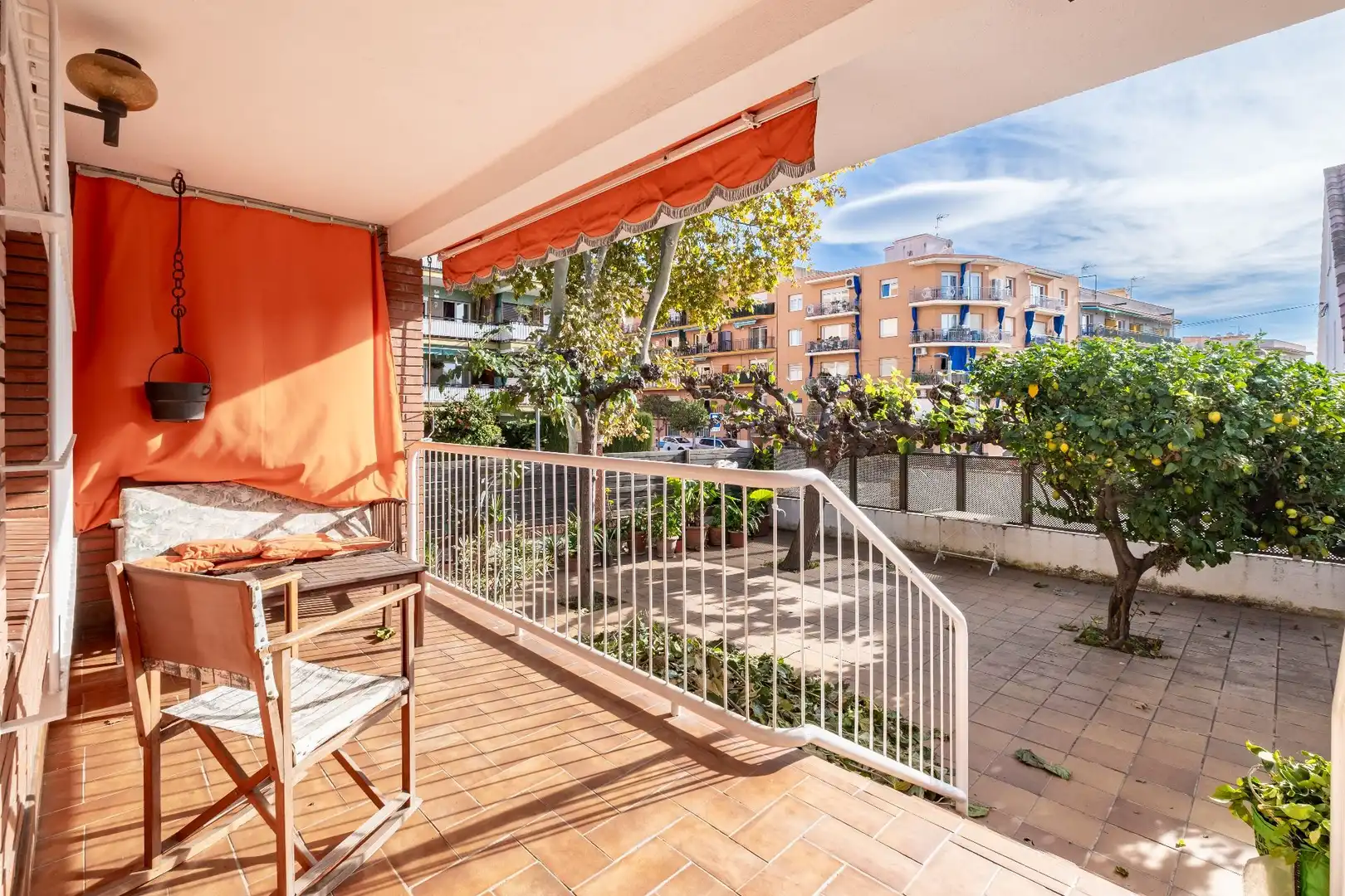 Terraza de Casa adosada en venta en Premià de Mar con Aire acondicionado, Calefacción y Jardín privado