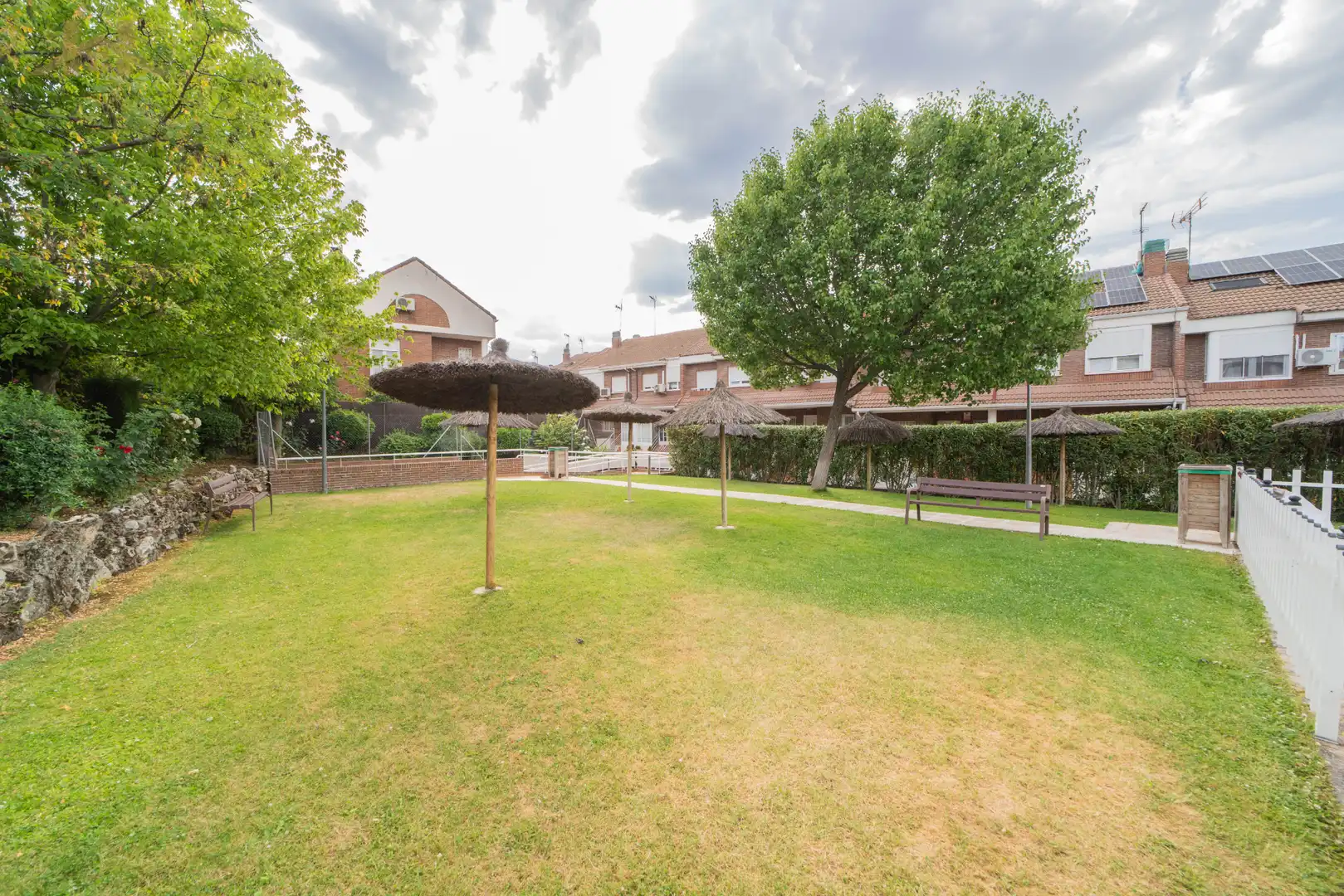 Jardín de Casa adosada en venta en Las Rozas de Madrid