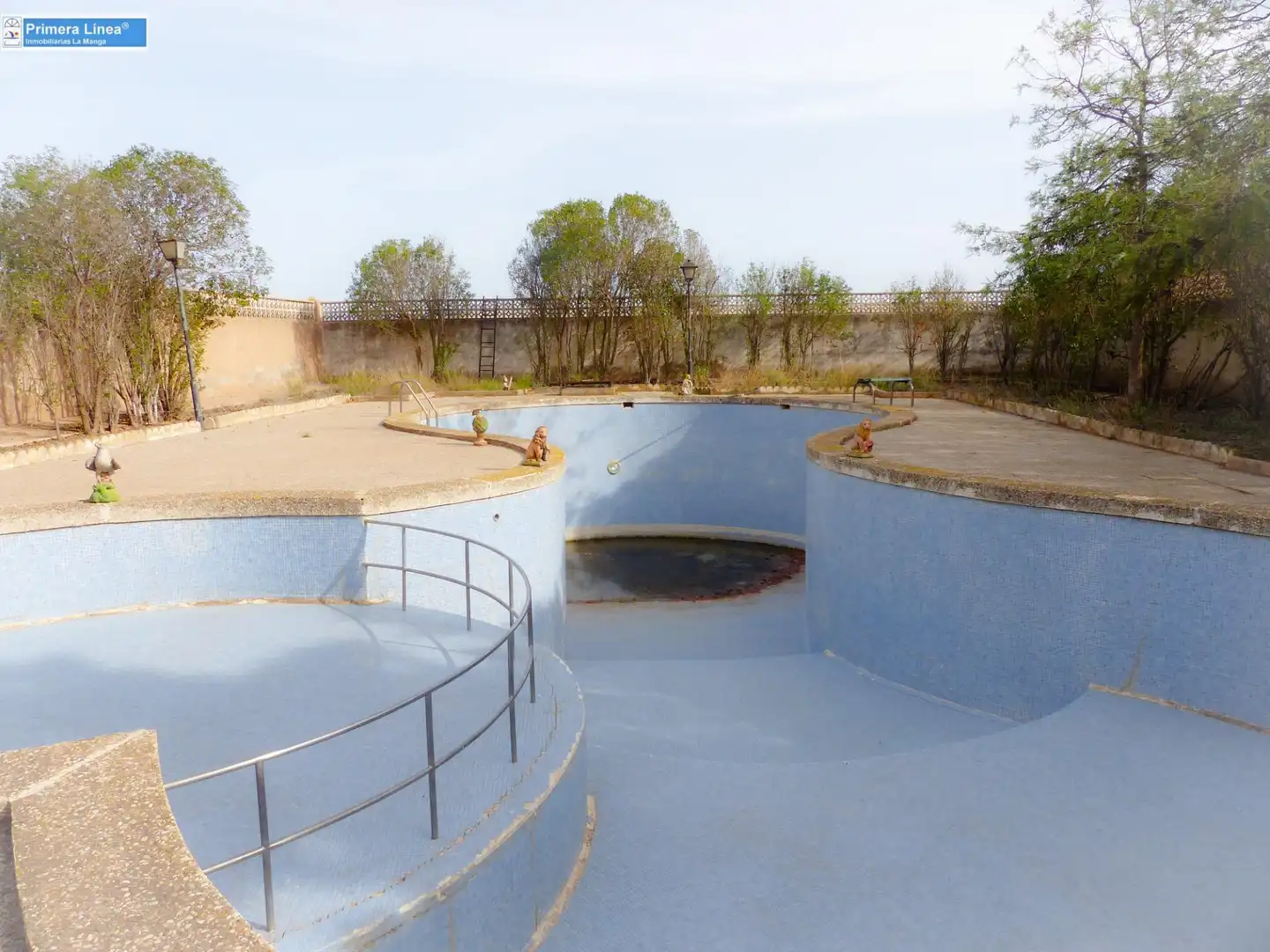 Piscina de Finca rústica en venda en Fuente Álamo de Murcia amb Calefacció, Jardí privat i Terrassa