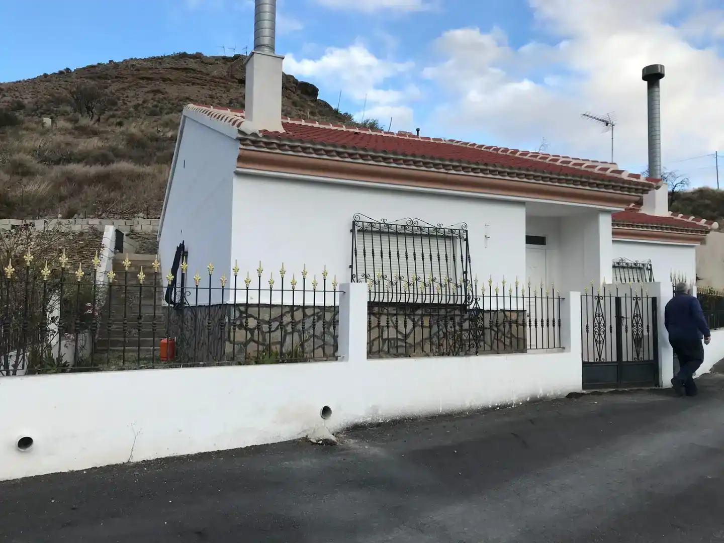 Vista exterior de Finca rústica en venda en Oria