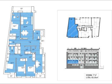 New build Flat with balcony for sale in Rúa Montirón