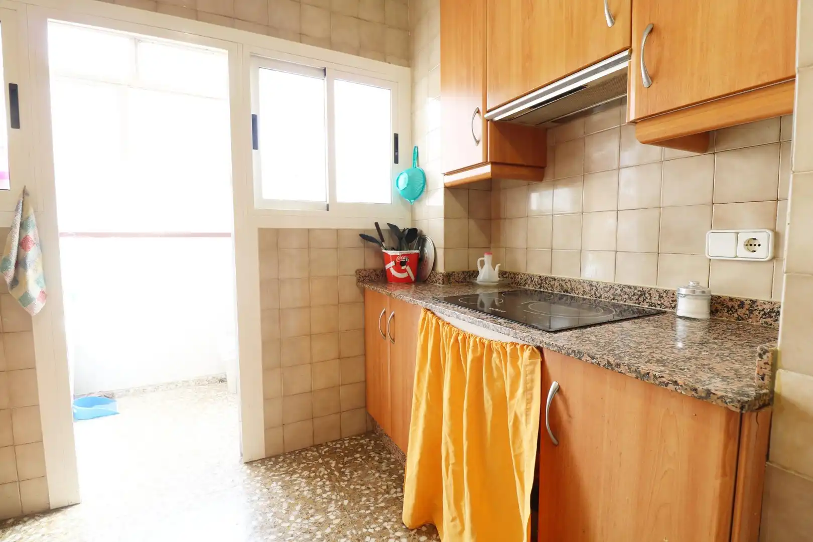 Küche von Wohnung zum Verkauf in Elche / Elx mit Klimaanlage, Möbliert und Balkon