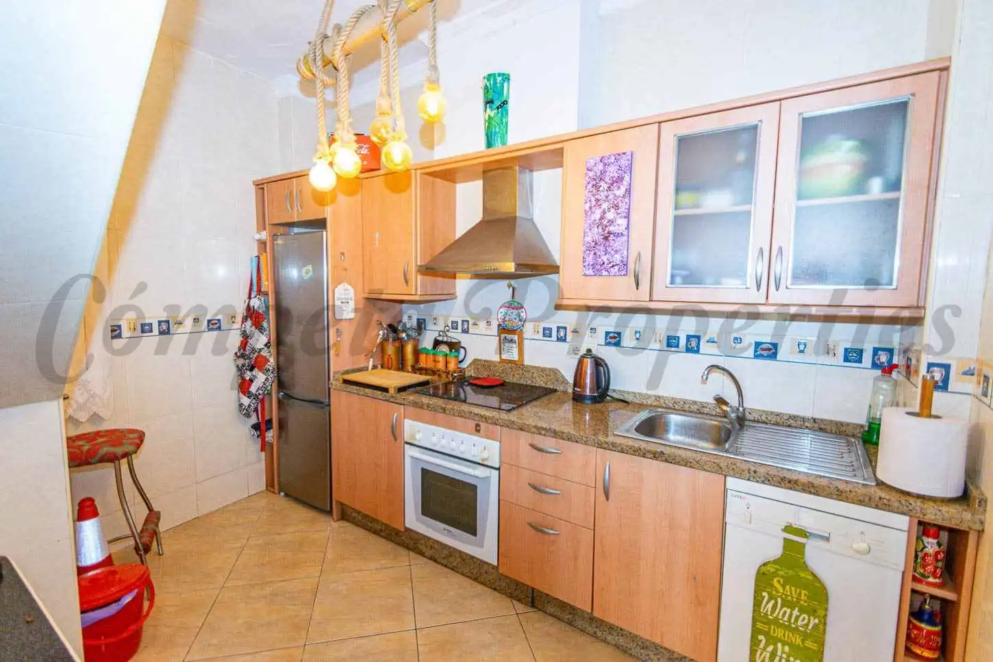 Cocina de Casa o chalet en venta en Torrox con Aire acondicionado, Calefacción y Terraza