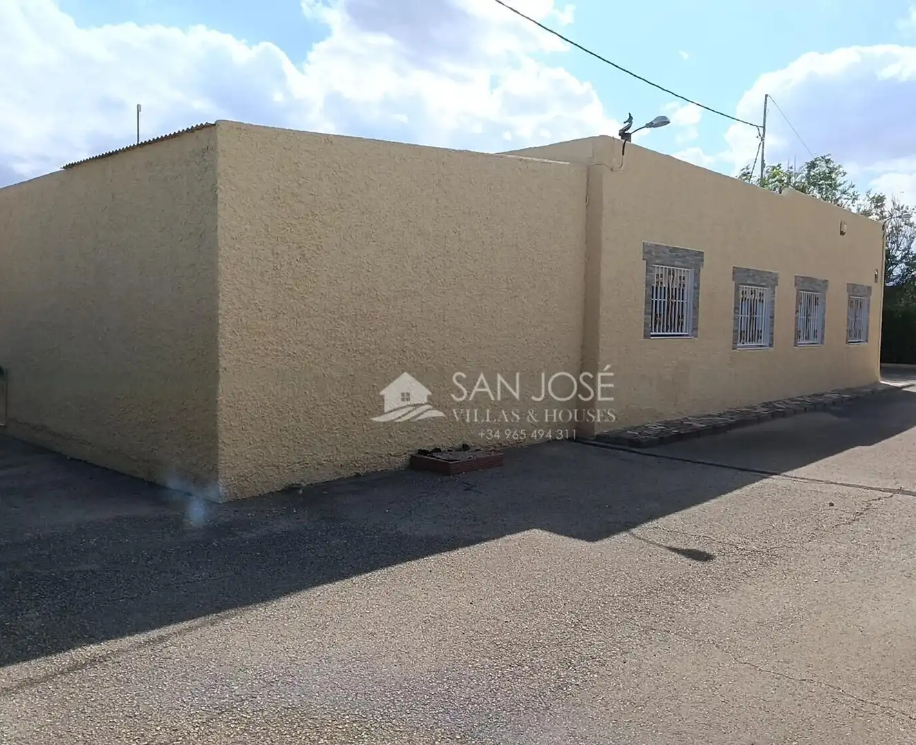 Vista exterior de Casa o chalet en venta en Aspe con Aire acondicionado, Calefacción y Jardín privado