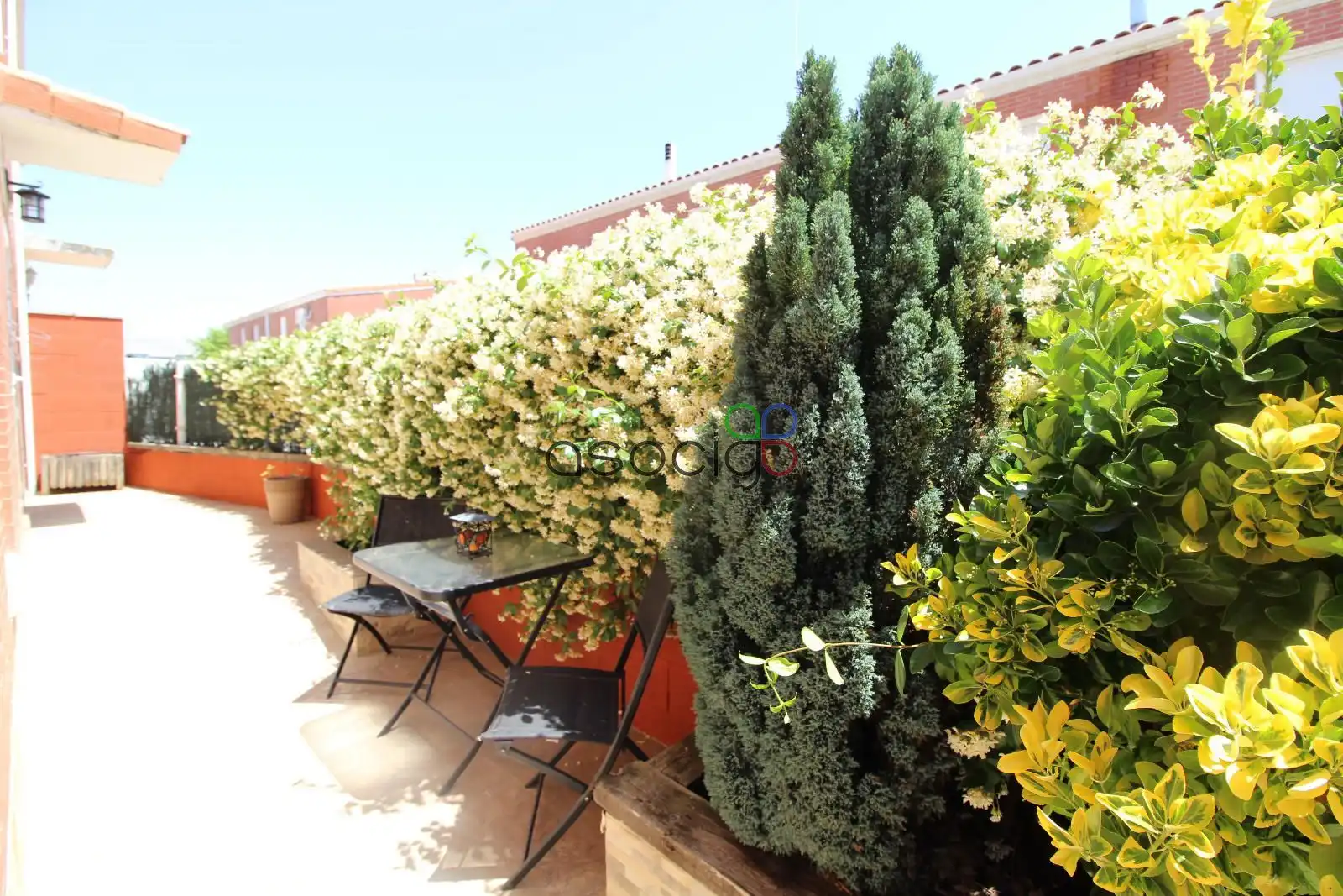 Terrassa de Casa adosada en venda en Yunquera de Henares amb Calefacció i Terrassa