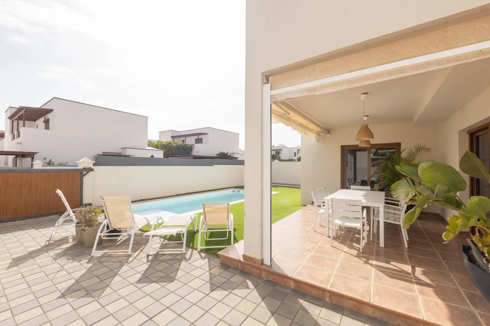 Terraza de Casa o chalet en venta en Teguise con Terraza, Piscina y Alarma