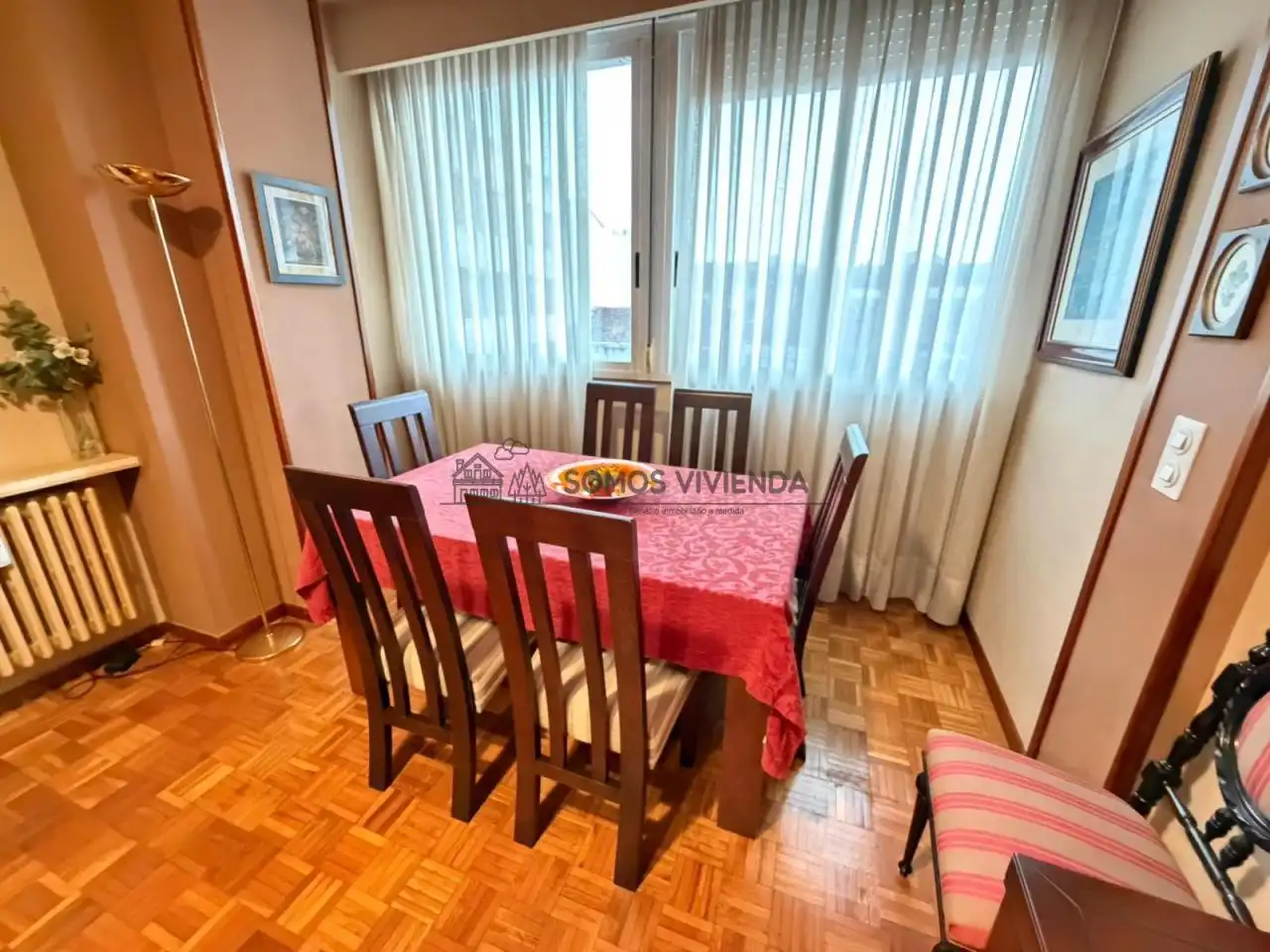 Comedor de Piso de alquiler en Ourense Capital  con Calefacción y Amueblado