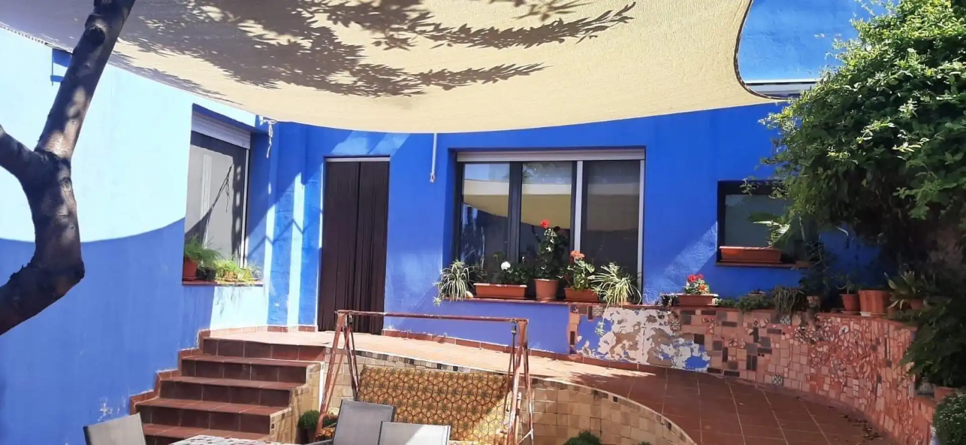 Terrasse von Einfamilien-Reihenhaus zum Verkauf in Peñas de San Pedro