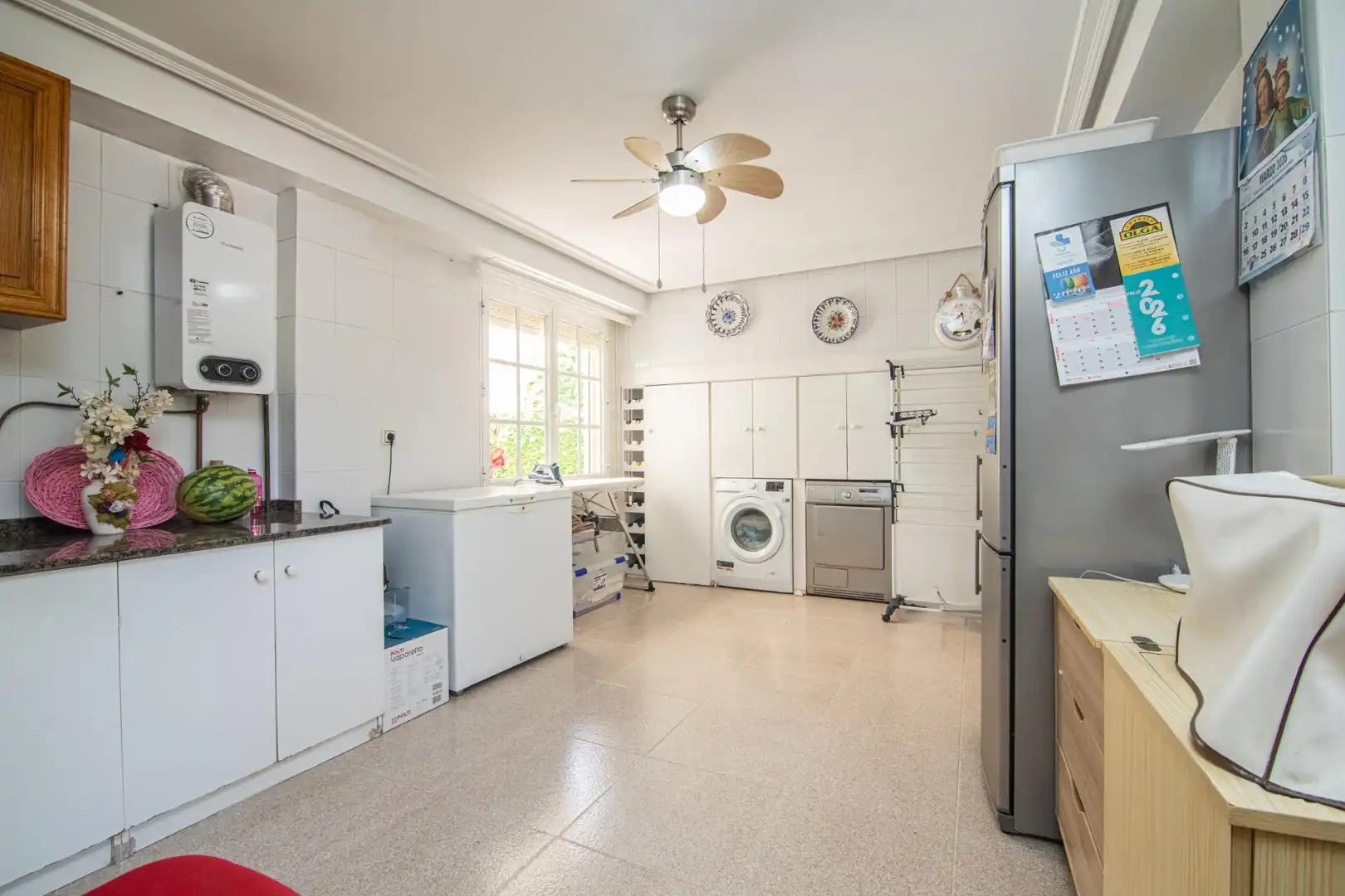 Cocina de Casa o chalet en venta en Elche / Elx con Jardín privado, Terraza y Piscina