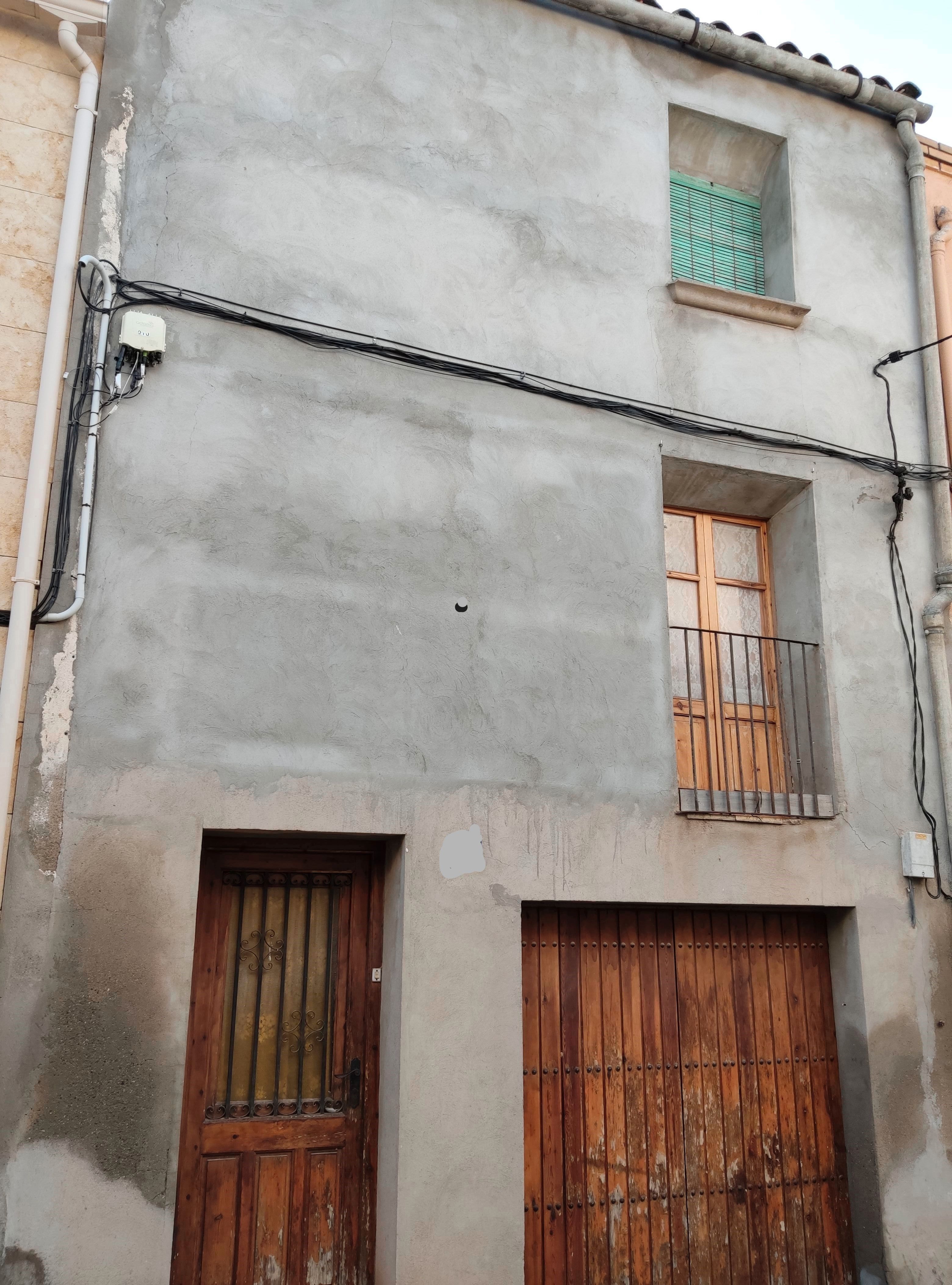 Vista exterior de Finca rústica en venda en Aspa amb Terrassa i Traster