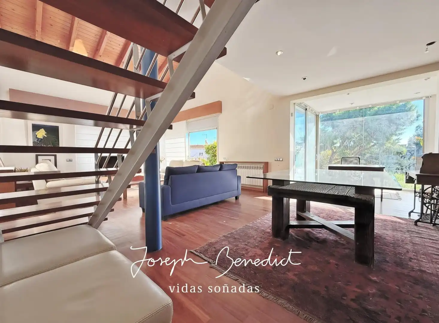 Sala de estar de Casa o chalet en venta en Castelldefels con Aire acondicionado, Calefacción y Jardín privado