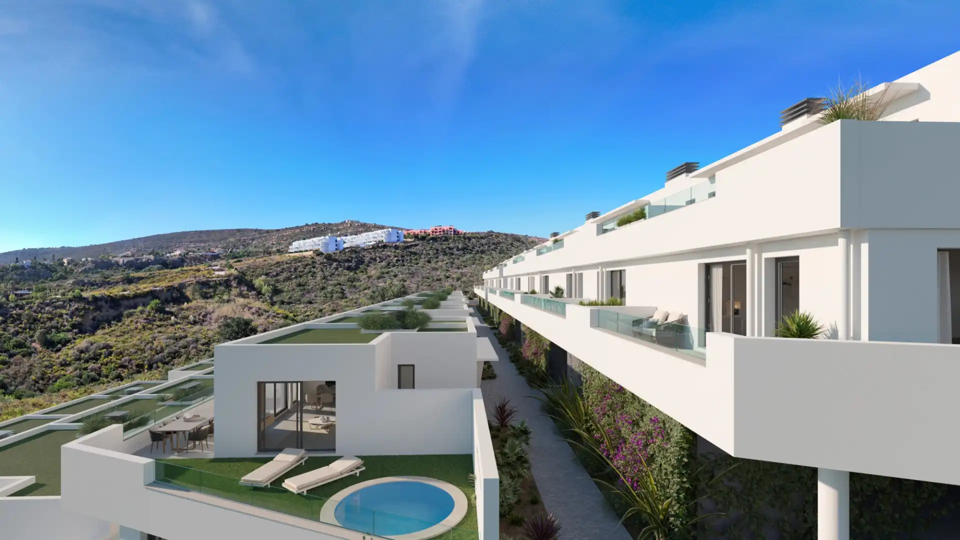 Adossat amb piscina en venda a Manilva Pueblo, imagen 10