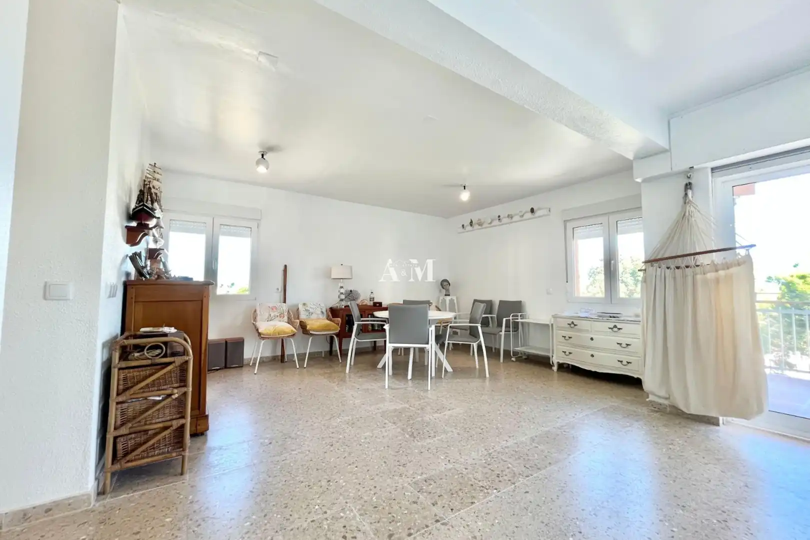 Esszimmer von Wohnung zur Miete in Orihuela mit Klimaanlage, Heizung und Terrasse