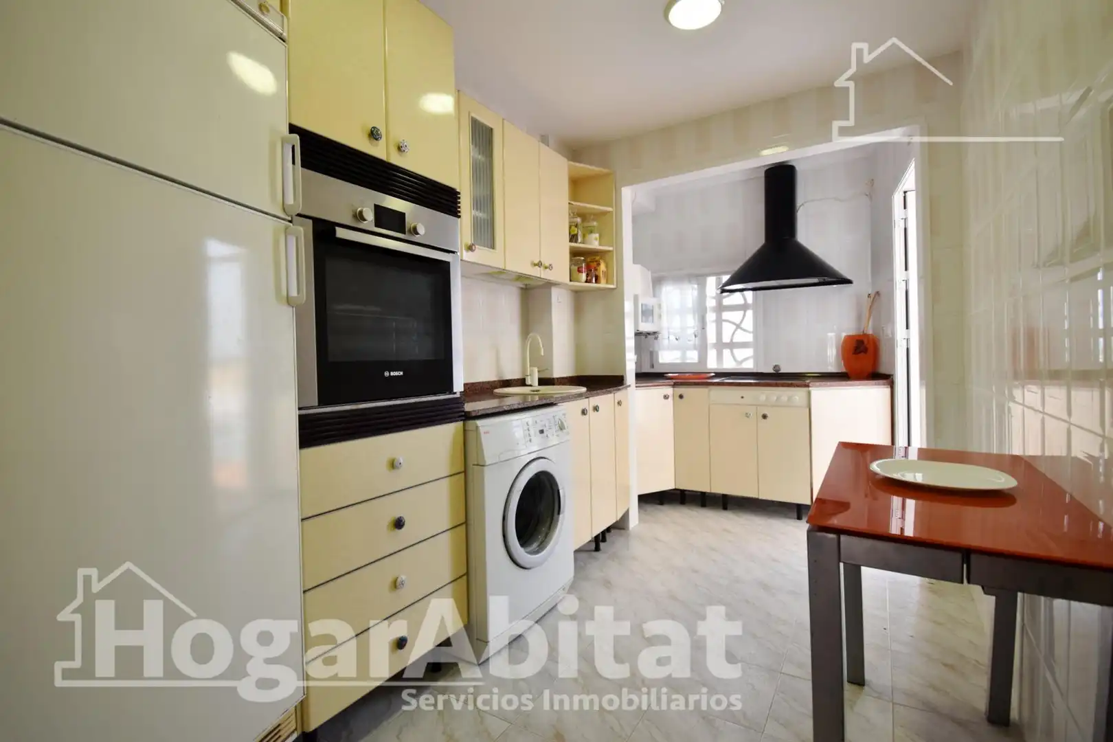 Kitchen of Flat for sale in Bellreguard  with Heating, Terrace and Furnished