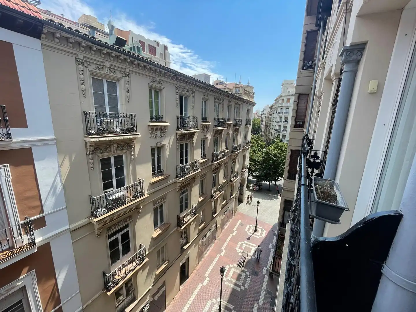 Vista exterior de Apartamento de alquiler en Zaragoza con Aire acondicionado, Calefacción y Parquet