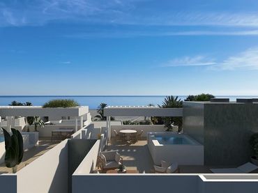 Apartamento con piscina en venta en Las Marinas - Pueblo Laguna