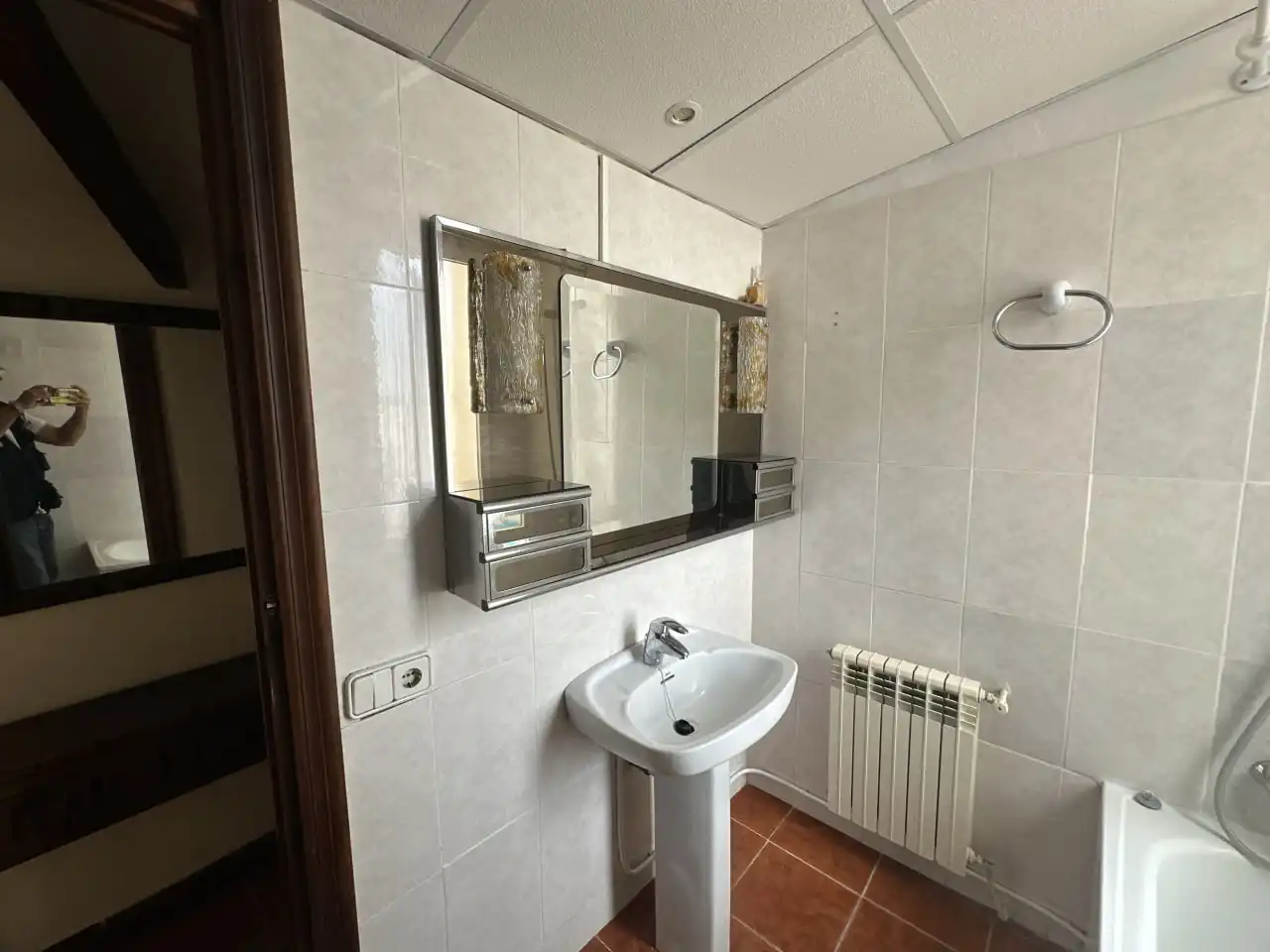Bathroom of Flat for rent in La Nucia  with Terrace, Furnished and Oven