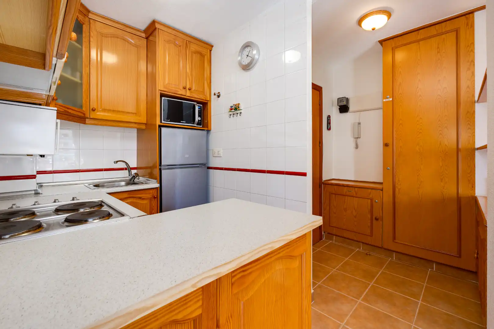 Kitchen of Flat for sale in Torrevieja  with Air Conditioner, Terrace and Balcony